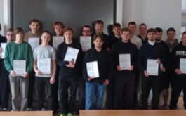 Předávání certifikátů E-plan našim žákům