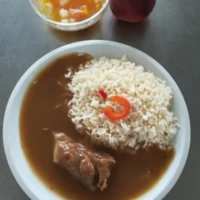 Fotografie jídla Vepřové na kmíně, dušená rýže